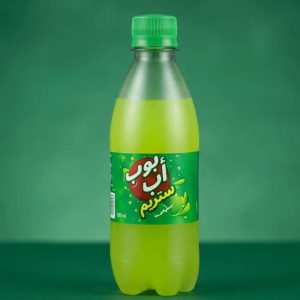 مياه غازية بوب ستريم 330 مل نكهة ليمون